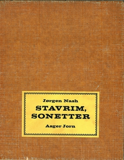 Jørgen Nash / Asger Jorn - Stavrim, sonetter